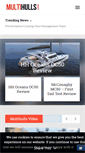 Mobile Screenshot of multihullsmag.com